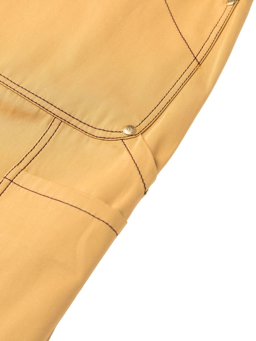 Pantaloni Stella McCartney Buckle-Detail galbeni - imagine 6