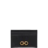 Portcard FERRAGAMO Gancini detail negru