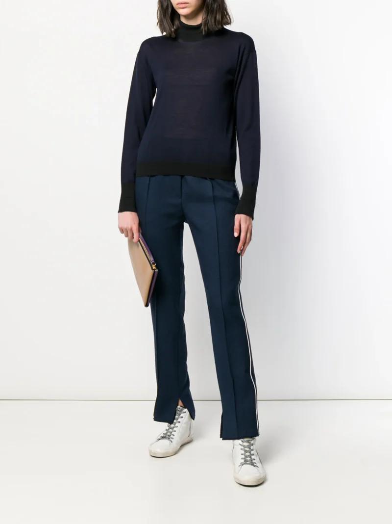 Alternative view of Pulover Golden Goose roll neck albastru