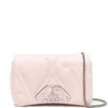 Geanta Alexander McQueen The Seal Mini roz