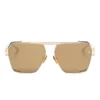 Ochelari de soare Balmain Pilot-Frame aurii