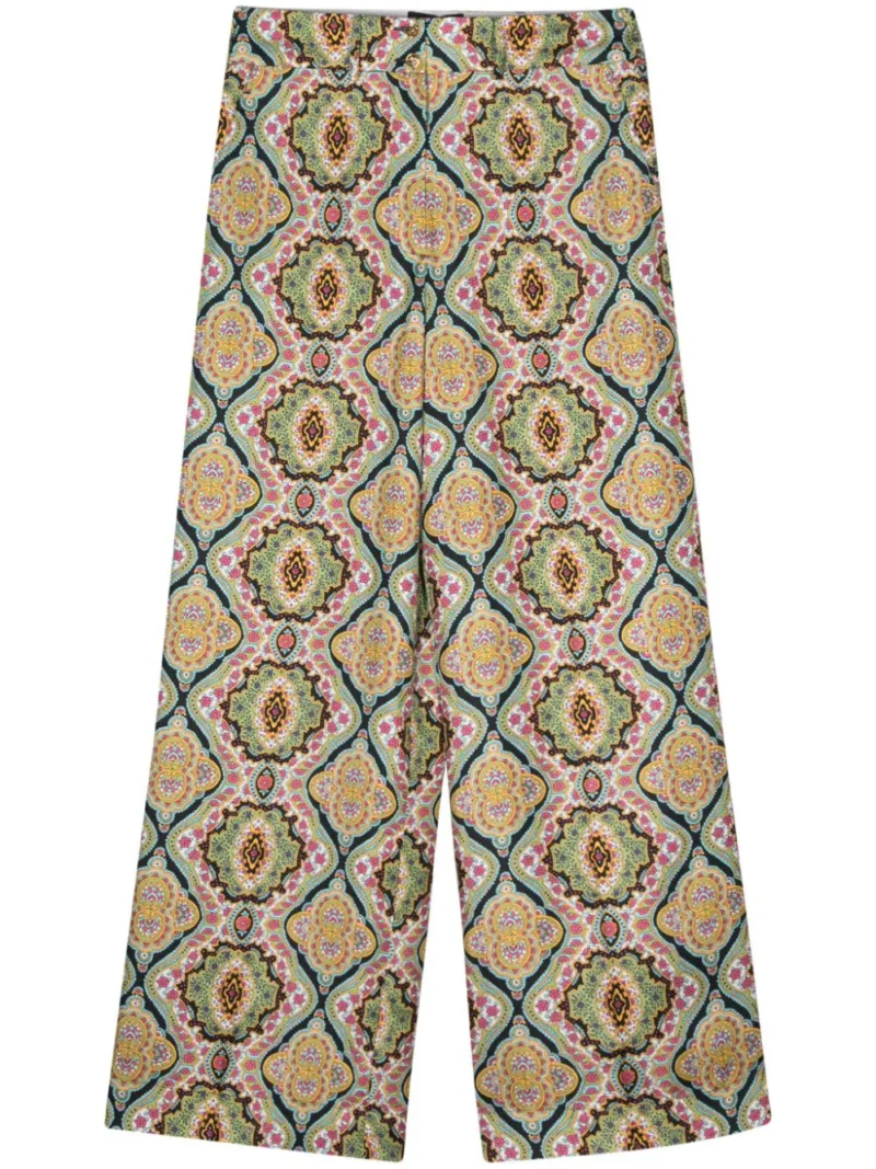 Pantaloni ETRO Paisley Prints multicolor