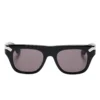 Ochelari de soare Alexander McQueen Punk Rivet negri