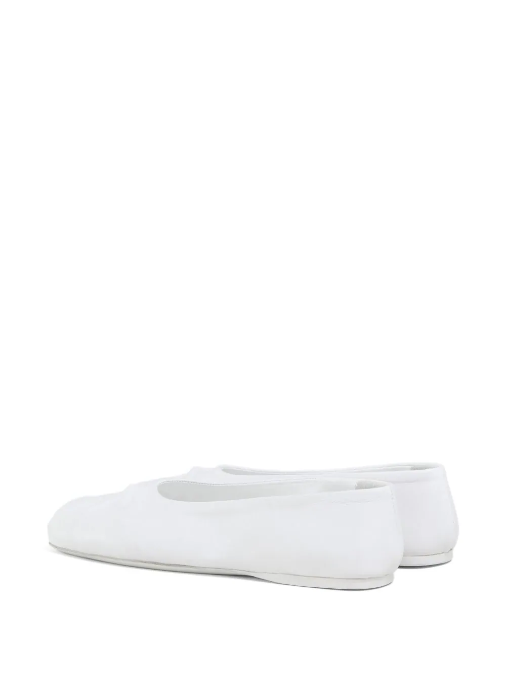 Balerini Marni Bow-Embossed albi - imagine 2