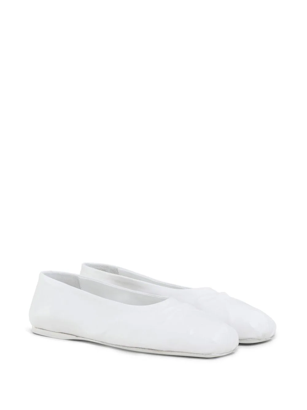 Balerini Marni Bow-Embossed albi - imagine 3