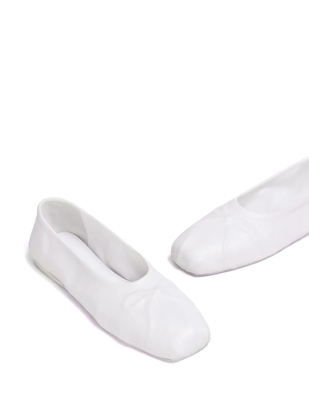 Balerini Marni Bow-Embossed albi - imagine 4