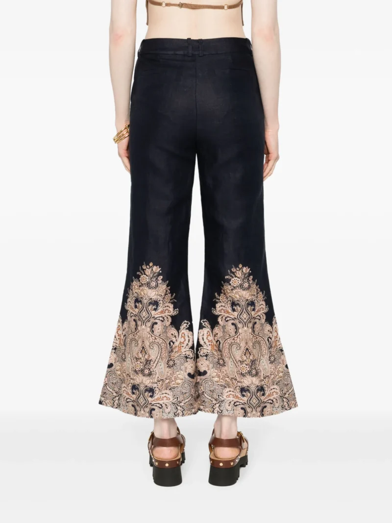 Alternative view of Pantaloni Zimmermann Natura bleumarin