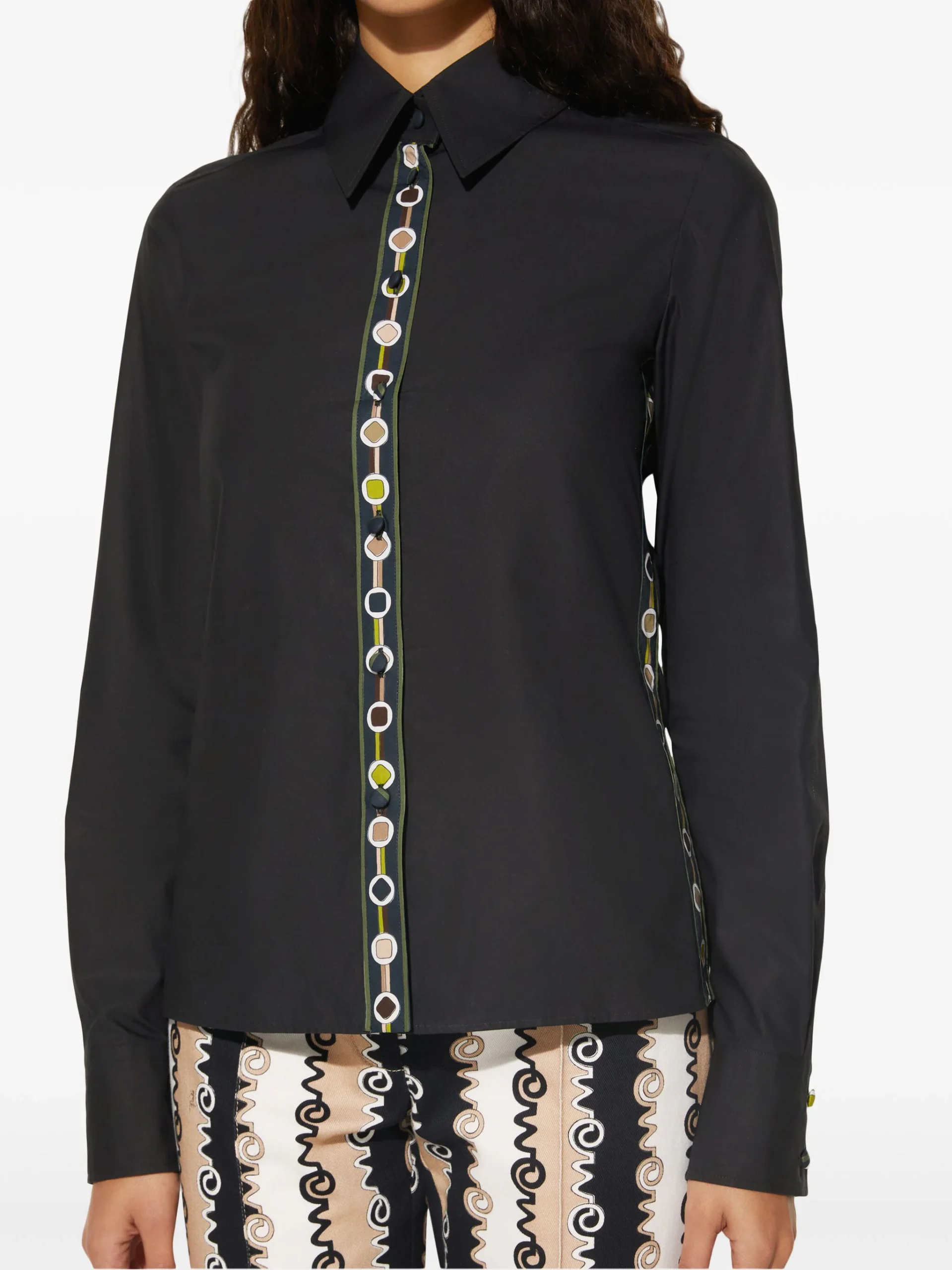 Camasa Pucci Vivara neagra - imagine 5