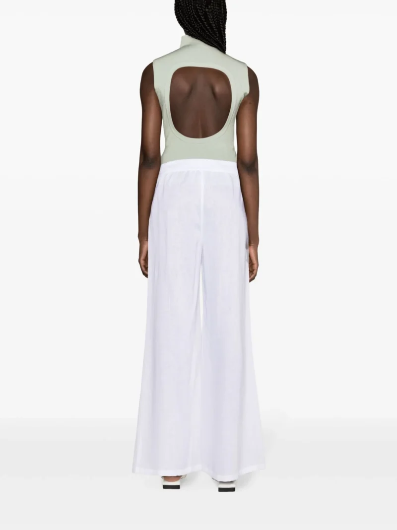 Alternative view of Pantaloni Fabiana Filippi Wide-Leg albi