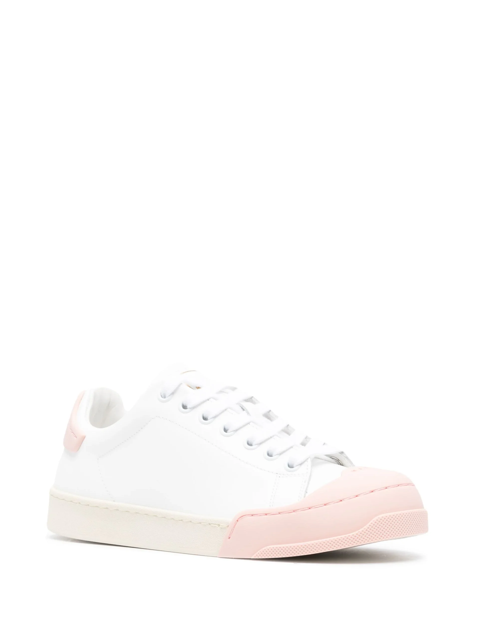 Sneakers Marni Dada Bumper albi - imagine 3
