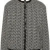 Jacheta bomber Balmain Monogram Reversible multicolor