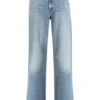 Pantaloni denim AGOLDE Harper Mid-Rise albastru