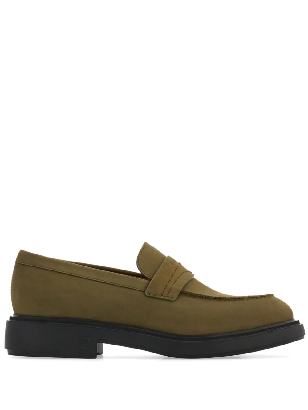 Pantofi loafers FERRAGAMO Penny khaki