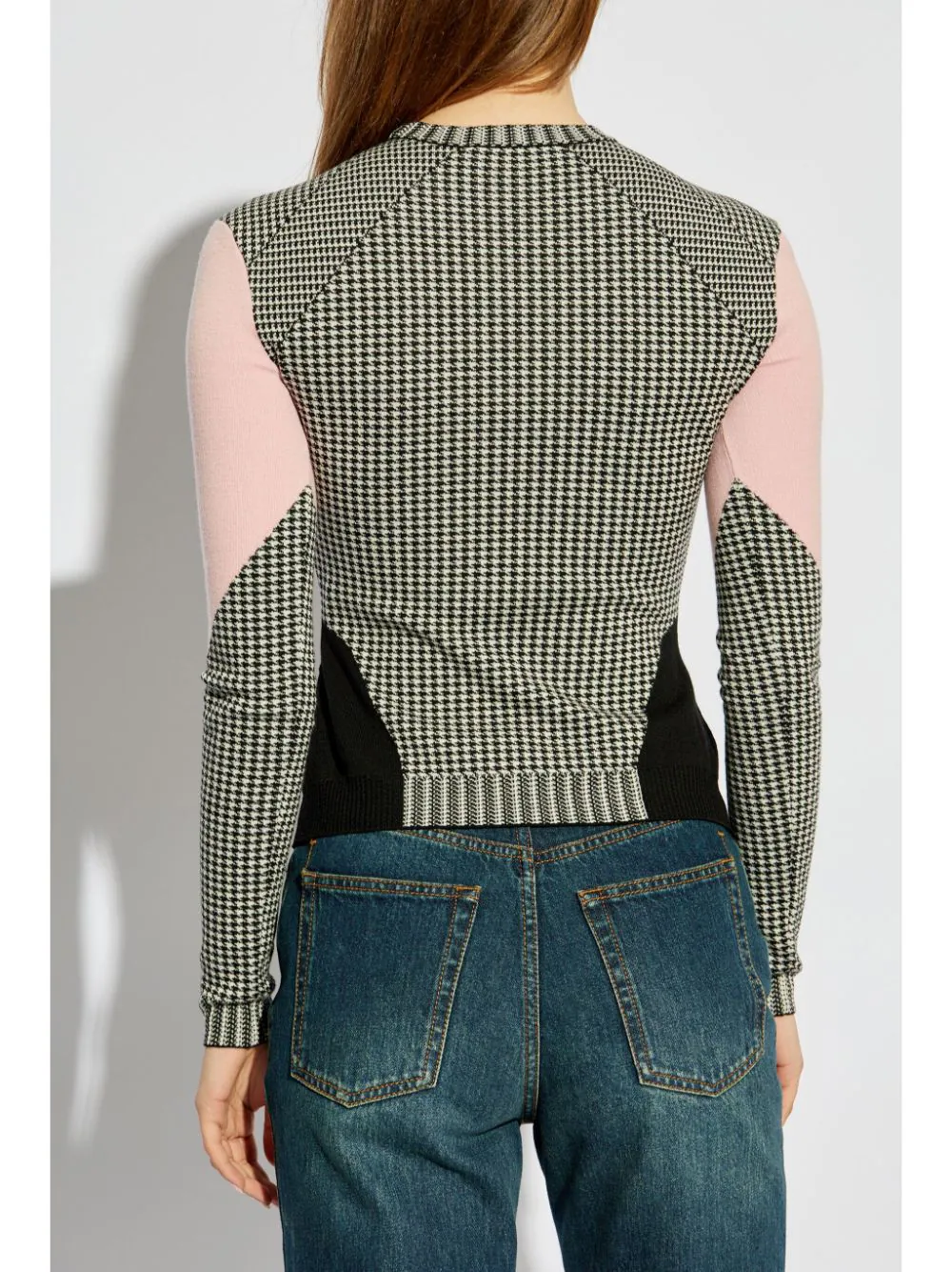 Pulover Alexander McQueen Checked multicolor - imagine 2