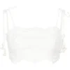 Top Zimmermann Ottie Broderie Anglaise ecru