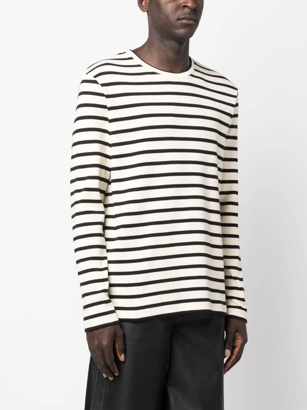 Bluza JIL SANDER Horizontal Stripe-Print multicolor - imagine 3