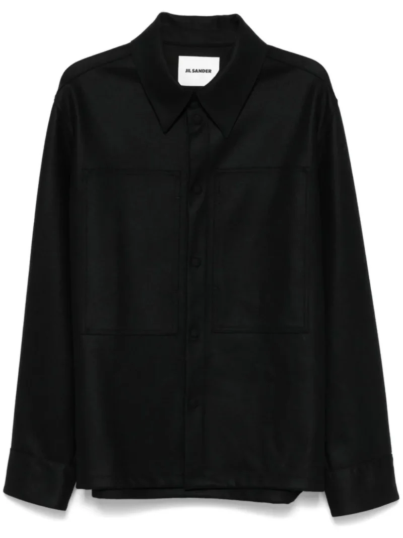 Camasa JIL SANDER Wool negru