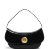 Geanta Marni Leather Shoulder negru