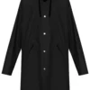Jacheta JIL SANDER Logo Parka negru