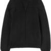 Pulover JIL SANDER Round-Neck Wool-Blend negru