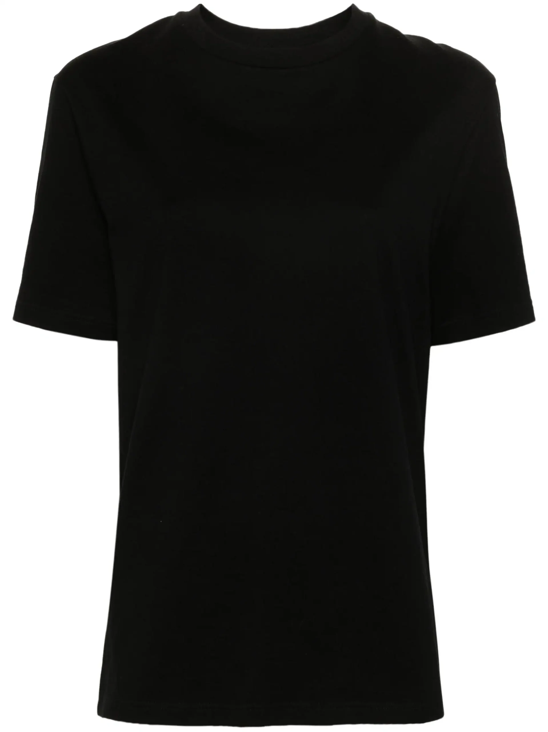Tricou Jil Sander logo-print negru
