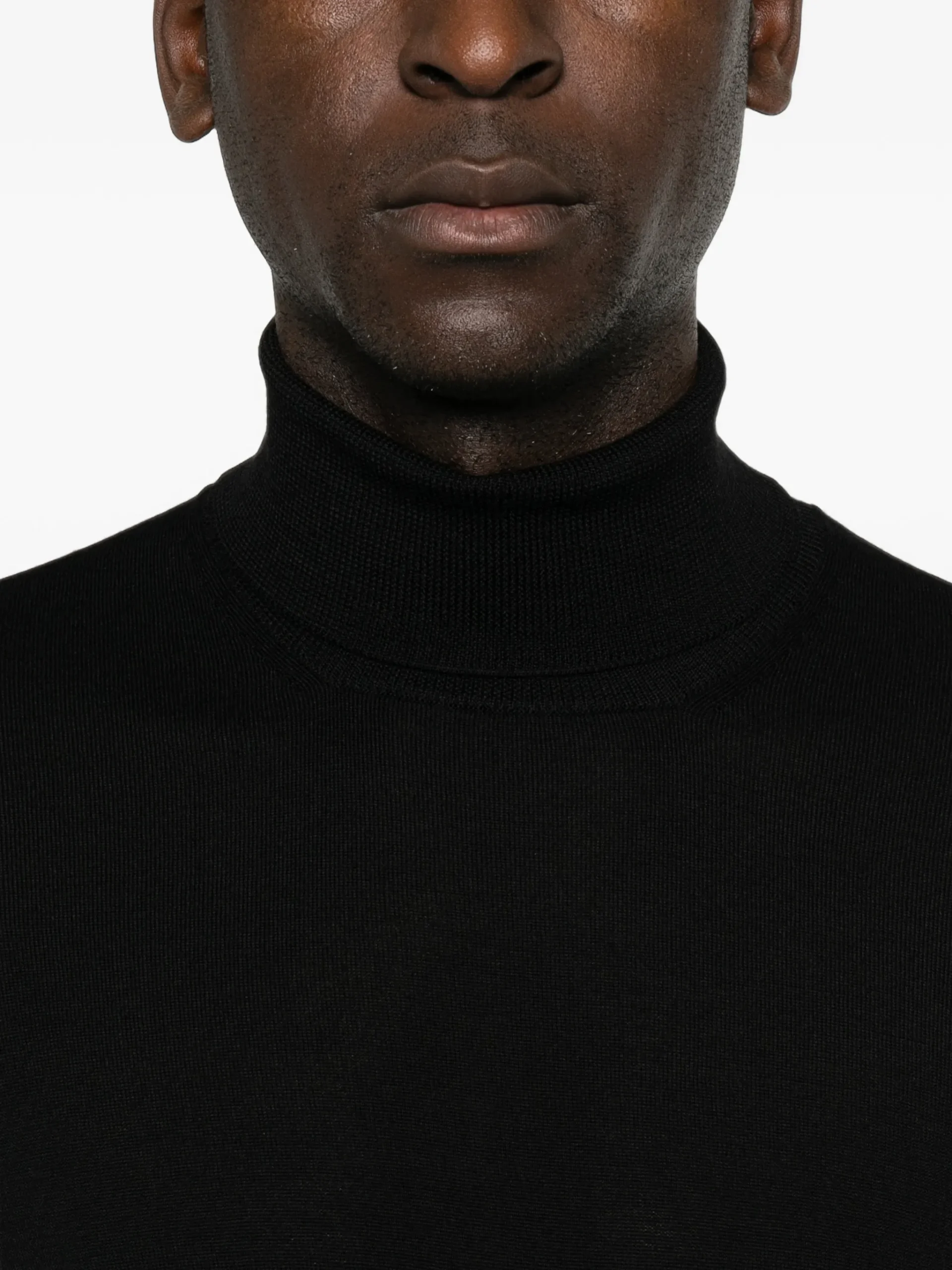Maleta Gran Sasso Roll-Neck negru - imagine 5