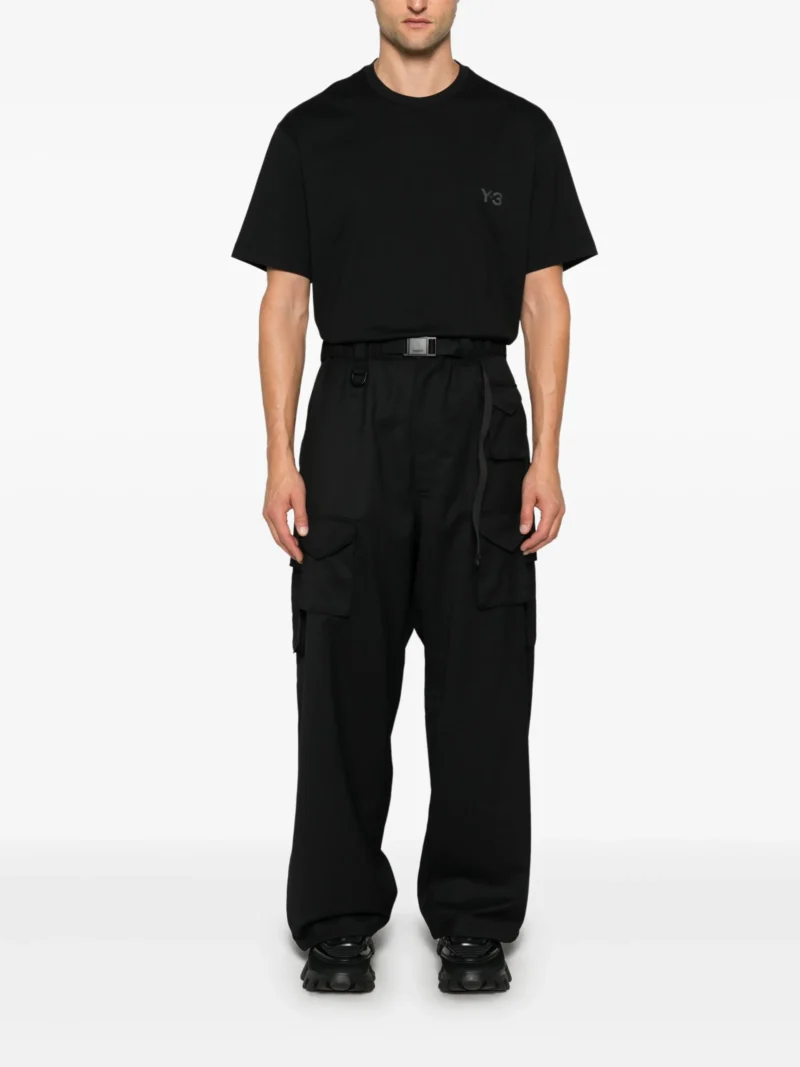 Alternative view of Pantaloni Y-3 Cargo negri