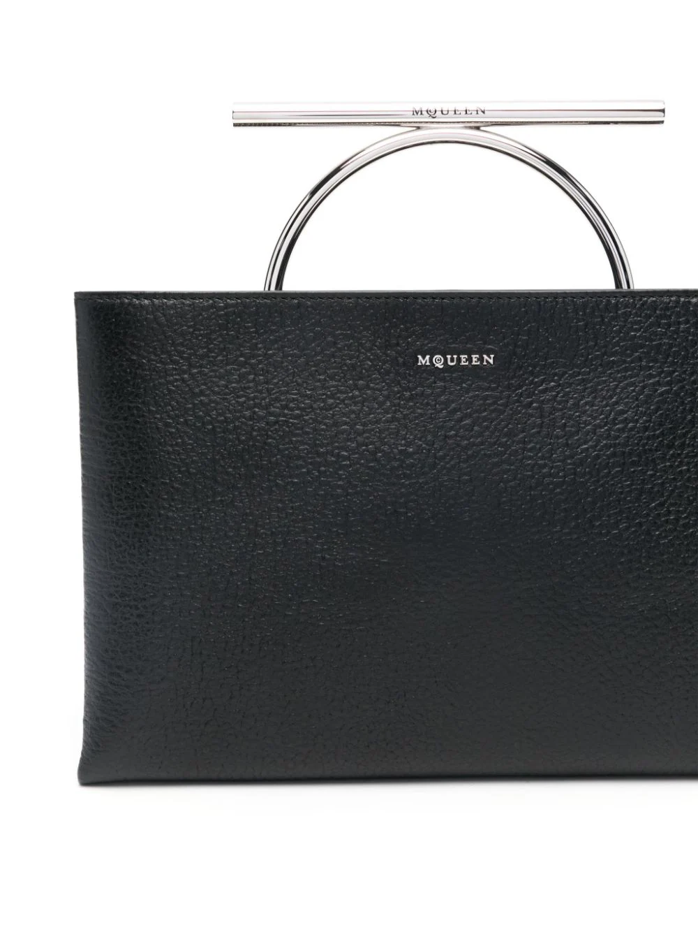 Geanta plic Alexander McQueen Cross-Bar negru - imagine 3