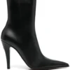 Ghete Alexander McQueen 100mm Birdee Ankle negru