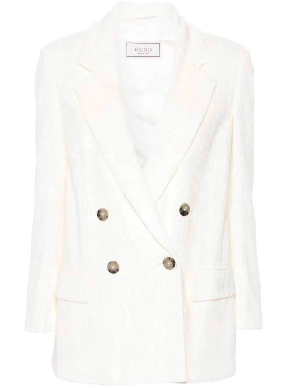 Jacheta Peserico Double-Breasted alb