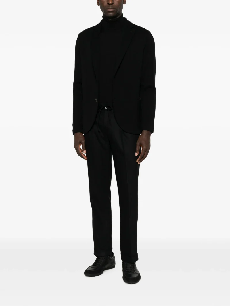 Maleta Gran Sasso Roll-Neck negru - imagine 4