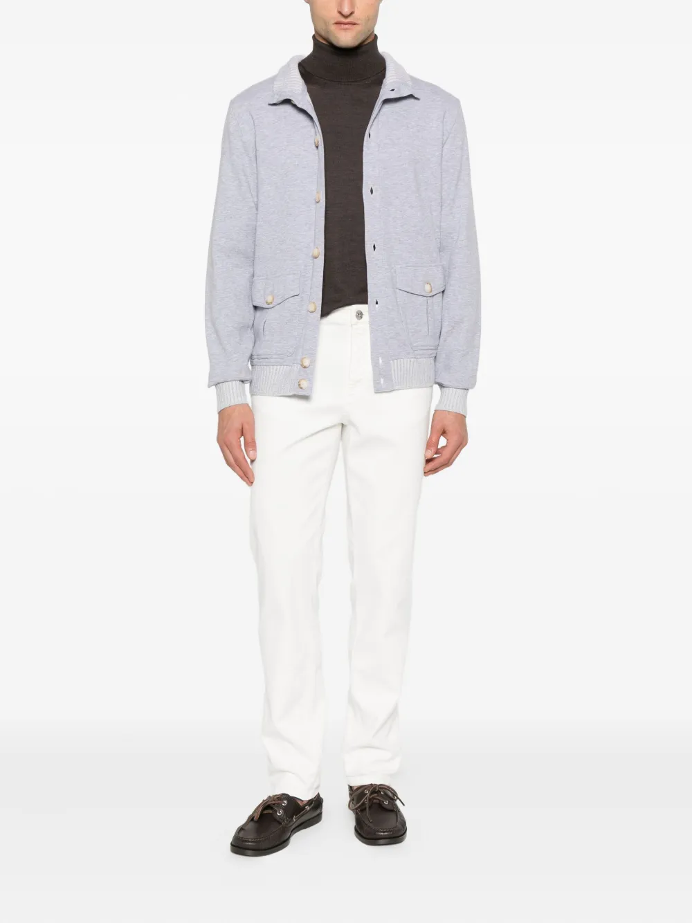 Maleta Gran Sasso Turtleneck maro - imagine 4