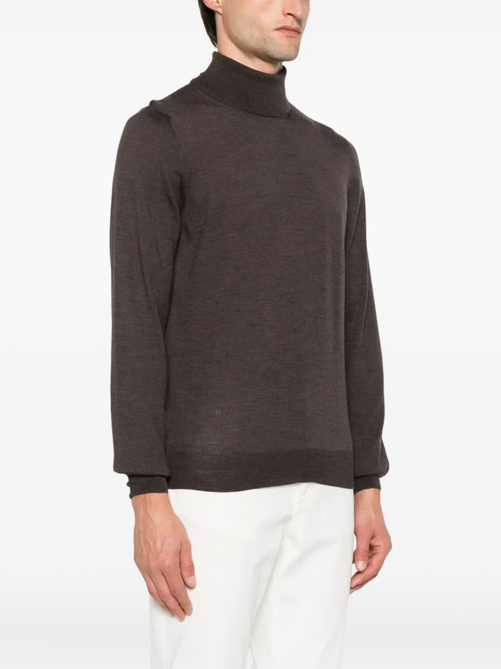 Maleta Gran Sasso Turtleneck maro - imagine 3