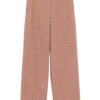 Pantaloni Stella McCartney mélange-effect roz