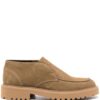 Pantofi loafers Doucal's Suede maro