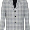 Sacou Eleventy Checkered gri