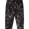 Pantaloni Marni Crayon-Print negru