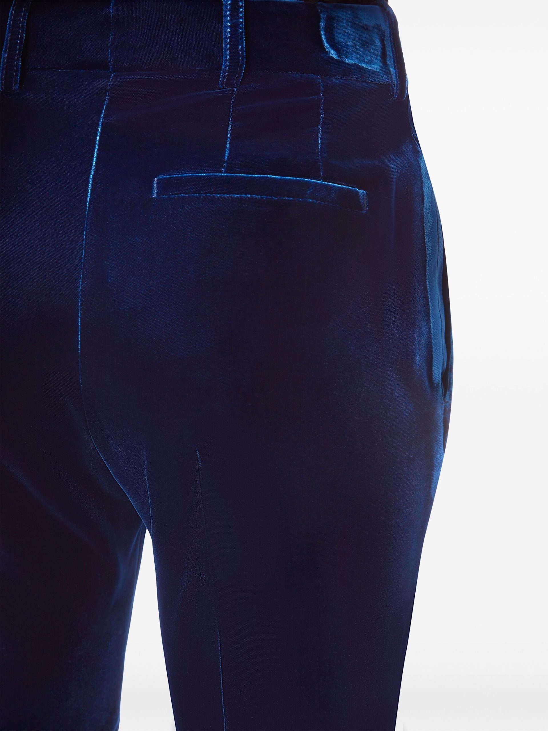 Pantaloni Nina Ricci Straight albastri - imagine 3