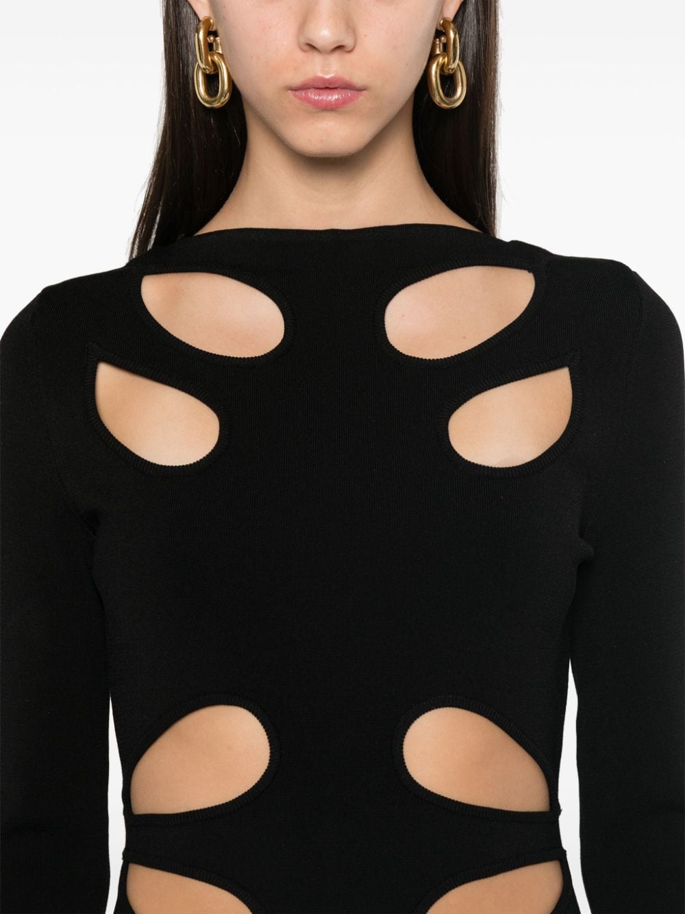 Rochie midi Cult Gaia Anaria negru - imagine 5