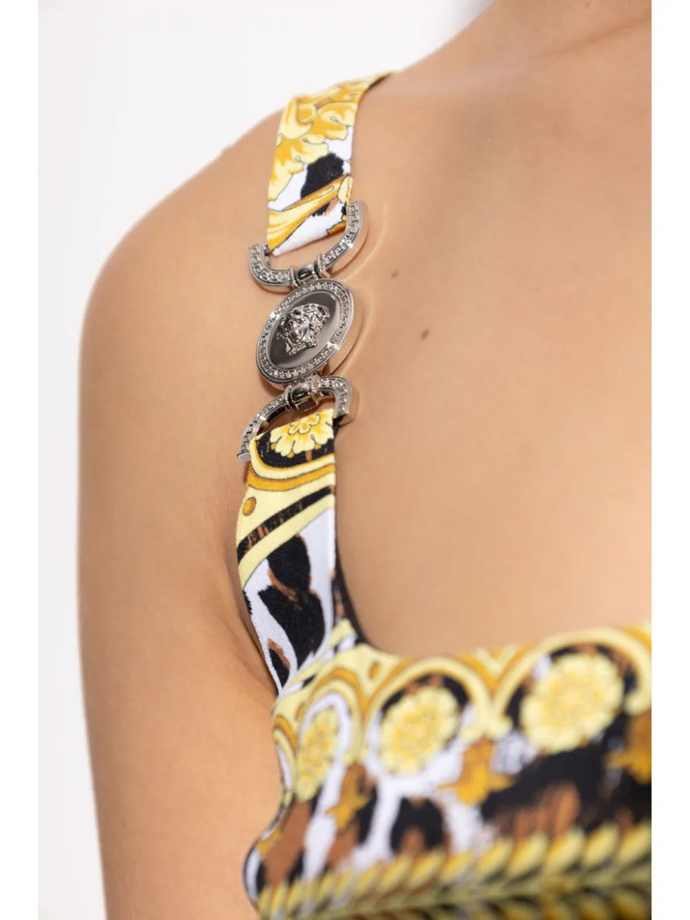 Rochie Versace Medusa-Printed multicolor - imagine 5