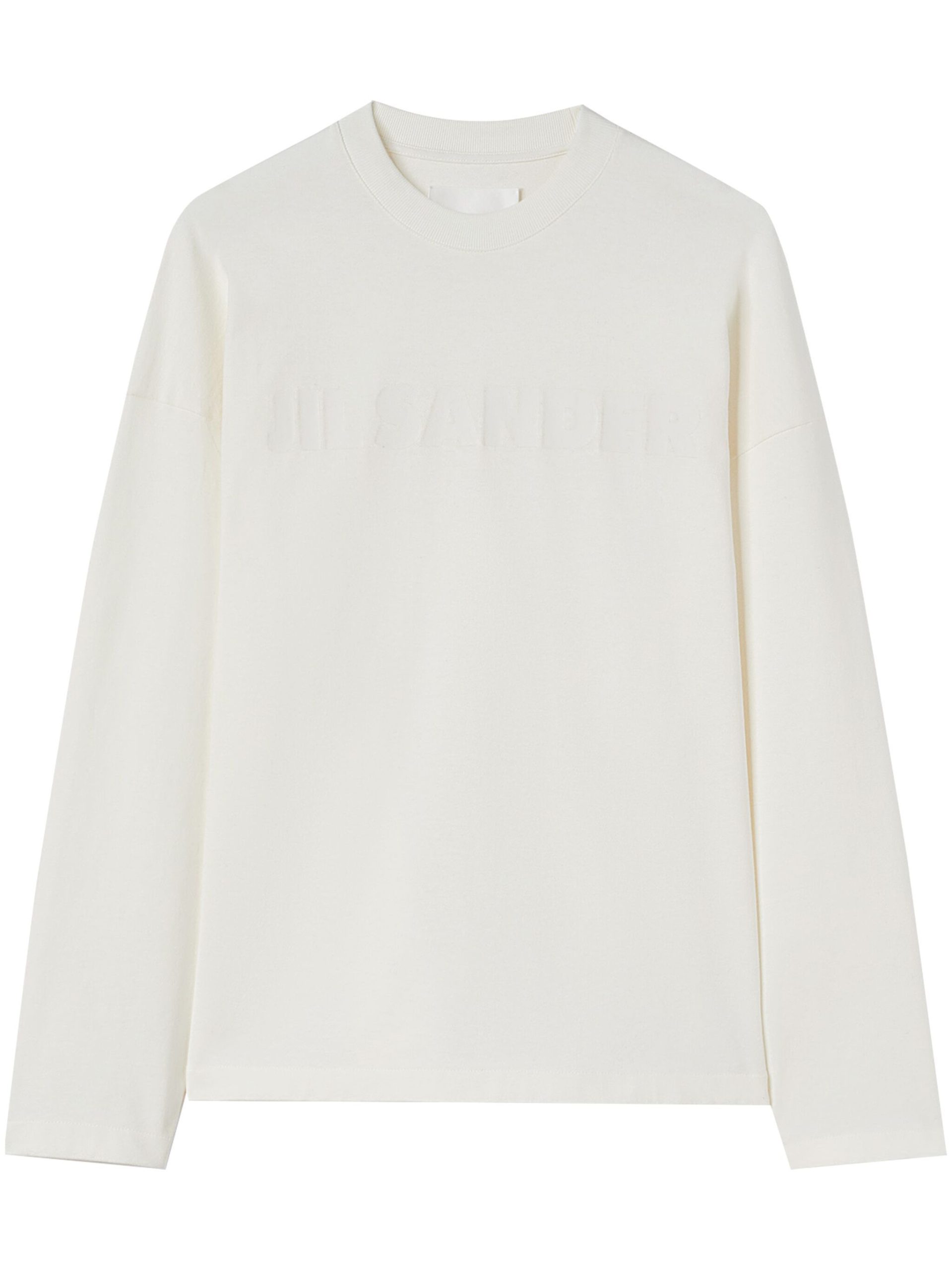 Bluza Jil Sander logo-print alba