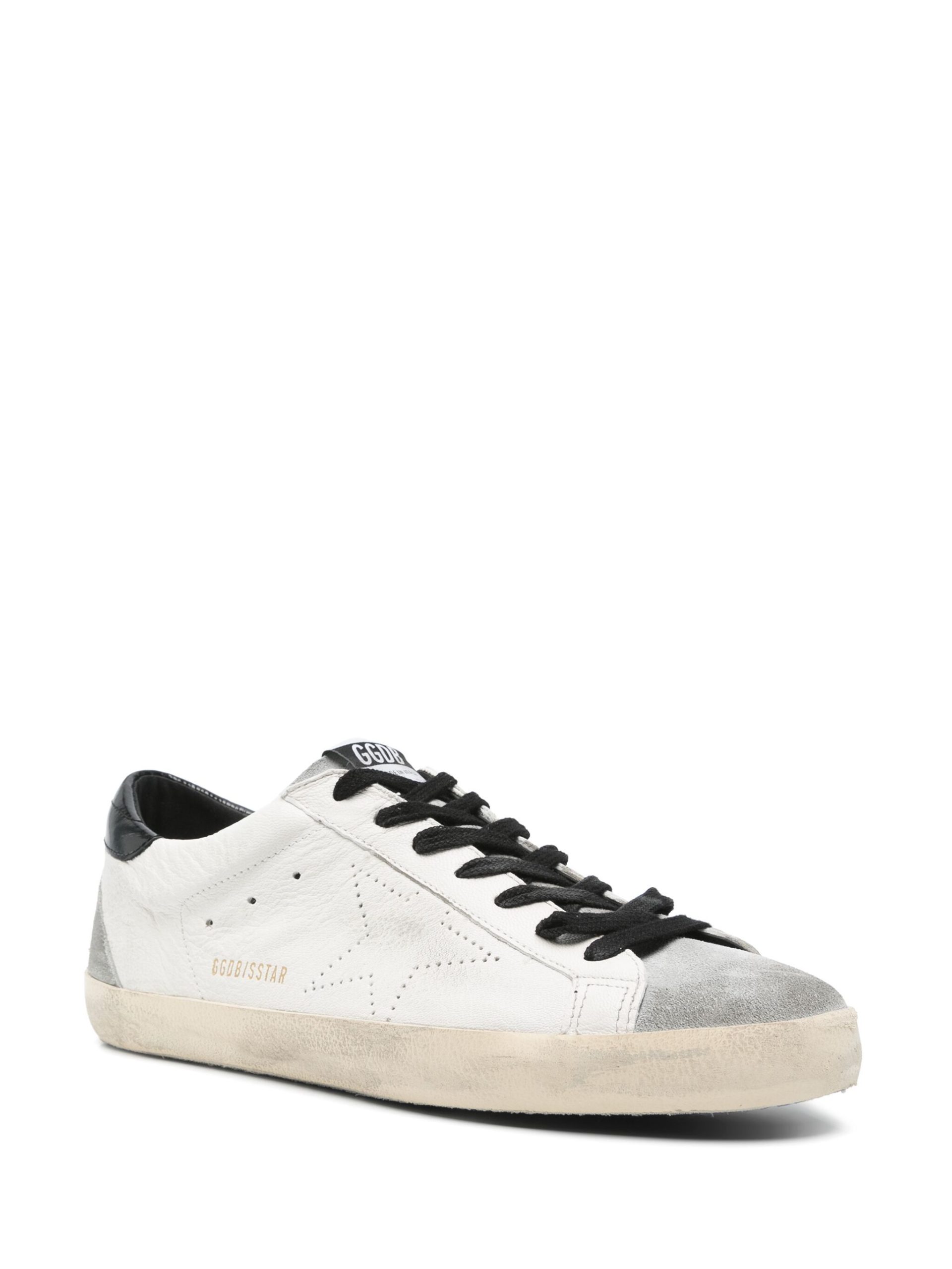 Sneakers Golden Goose Super-star alb/bej - imagine 2