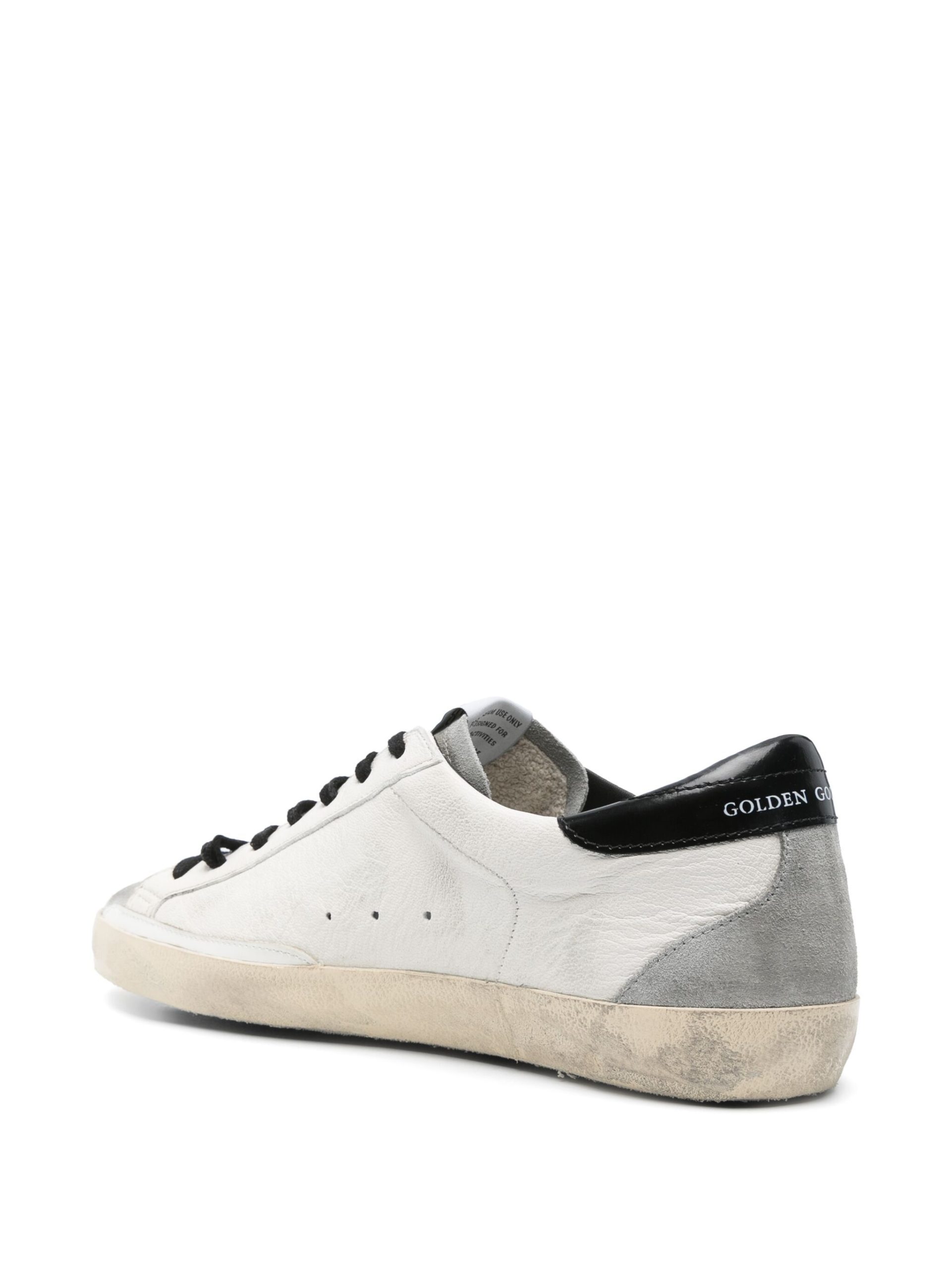 Sneakers Golden Goose Super-star alb/bej - imagine 4