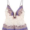 Top Zimmermann Maxine Plunge ecru