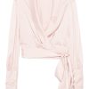 Top Zimmermann Silk Wrap roz