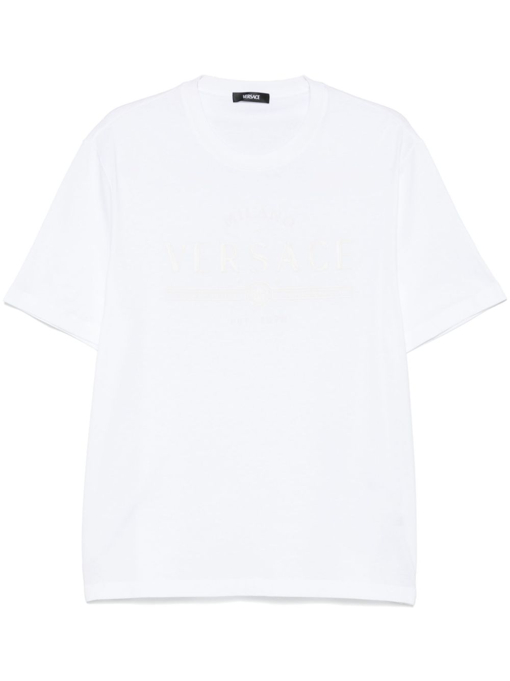 Tricou Versace Logo-Print alb