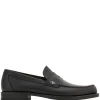 Loafers Ferragamo Gancini-Plaque negru