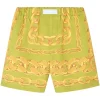 Bermude Versace Medusa Chains-Print verde