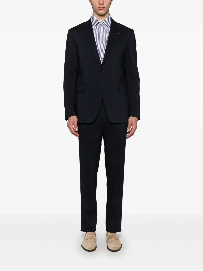 Alternative view of Camasa TOM FORD striped albastru