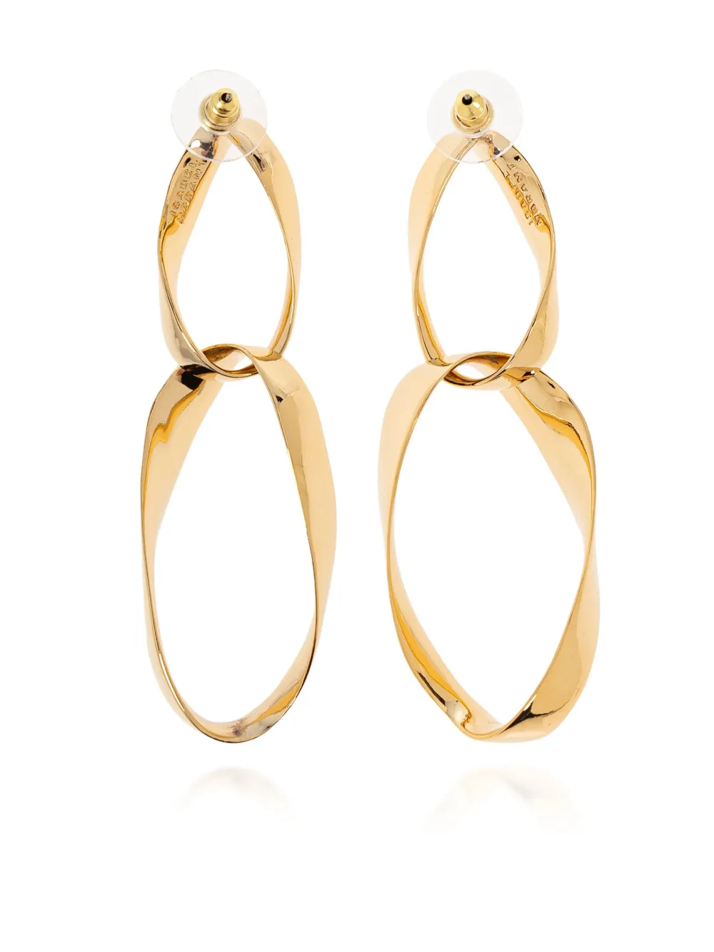 Cercei Isabel Marant Hoop auriu - imagine 2